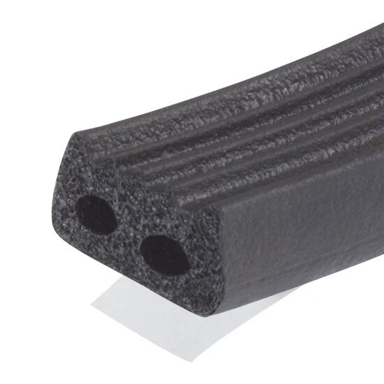 M-D Building Products Black Large Rubber Auto & Marine Weatherseal, 10-Ft