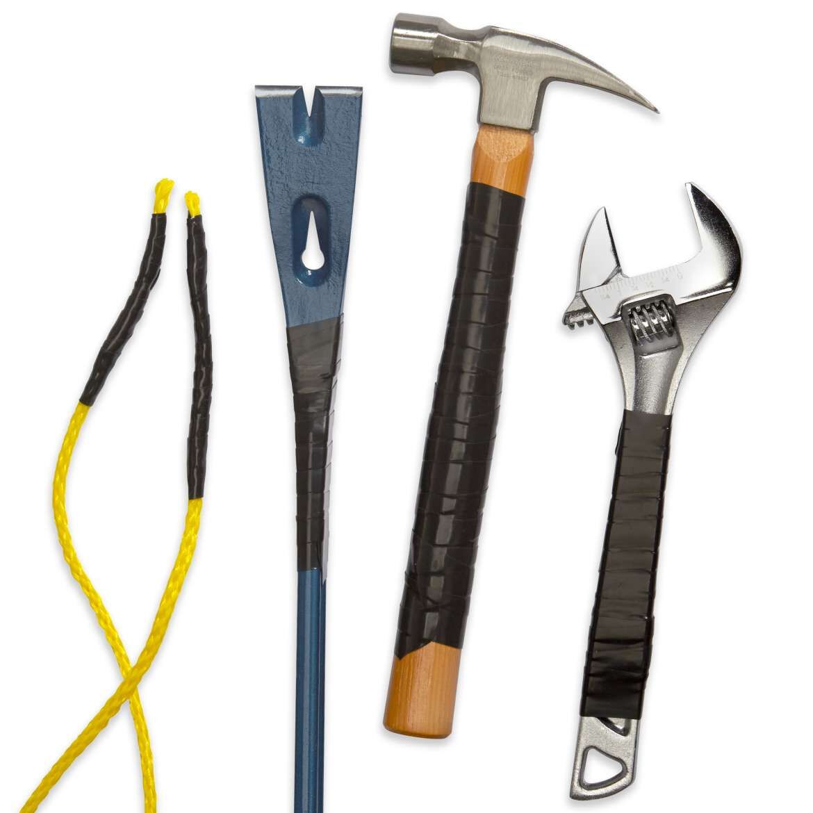 Duck Brand Wrap-Fix Self-Fusing Repair Tape Black, 1-In. x 10-Ft