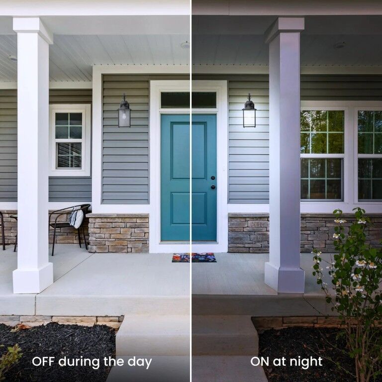 Feit Electric A19 8.8 Watt Frosted Adjustable White Sunlight Detecting LED Light Bulb