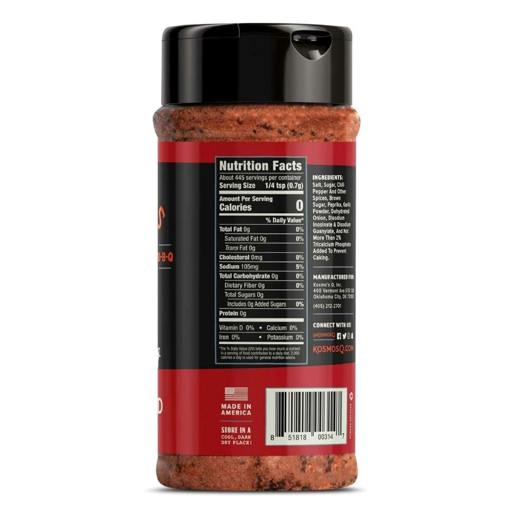 Kosmos Q Dirty Bird HOT Rub, 11-Oz