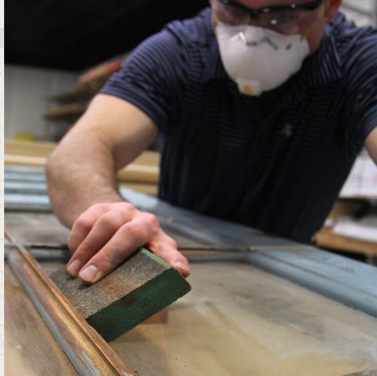 Gator Premium Medium Sanding Sponges, 3-In X 5-In X 1-In