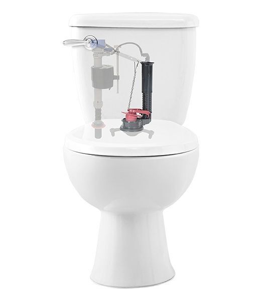 Fluidmaster Universal 2-In Adjustable Toilet Flush Valve Repair Kit
