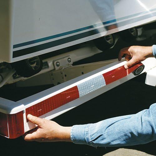 Incom Road Smart High Visibility Reflective Safety Tape, 1 1/2-In x 4-Ft