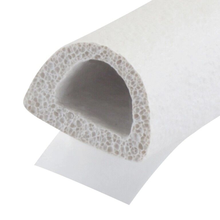 M-D Building Products white Premium Rubber Window Seal For Medium Gaps, 1/4-In x 5/16-In x 17-Ft