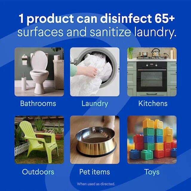 Clorox Unscented Germicidal Bleach, 121-Oz