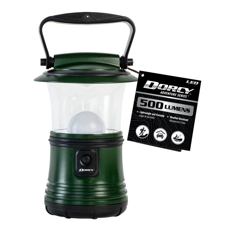 Dorcy Adventure Series 500 Lumen Water Resistant Camping Lantern
