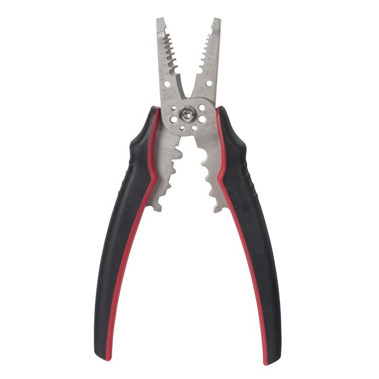 Gardner Bender Pro Grade ArmorEdge 3-In-1 10-22-AWG Wire Stripper/Crimper/Cutter, 8.25-In