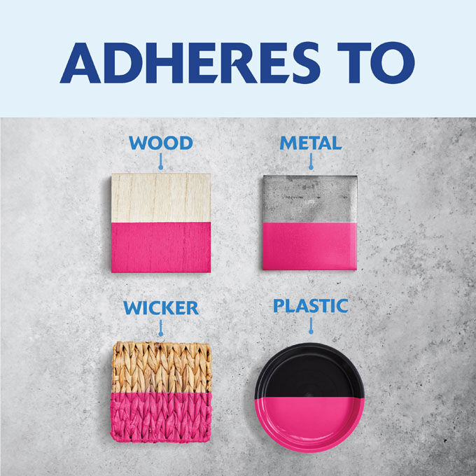 Rust-Oleum Painter's Touch 2X Ultra Cover Spray Paint Gloss Berry Pink, 12-Oz