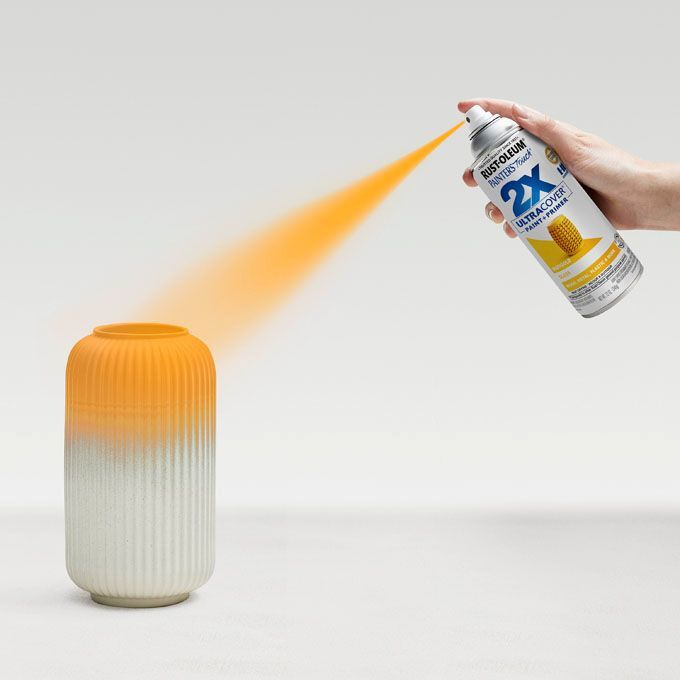 Rust-Oleum 2X Ultra Cover Gloss Spray Paint Gloss Marigold, 12-Oz