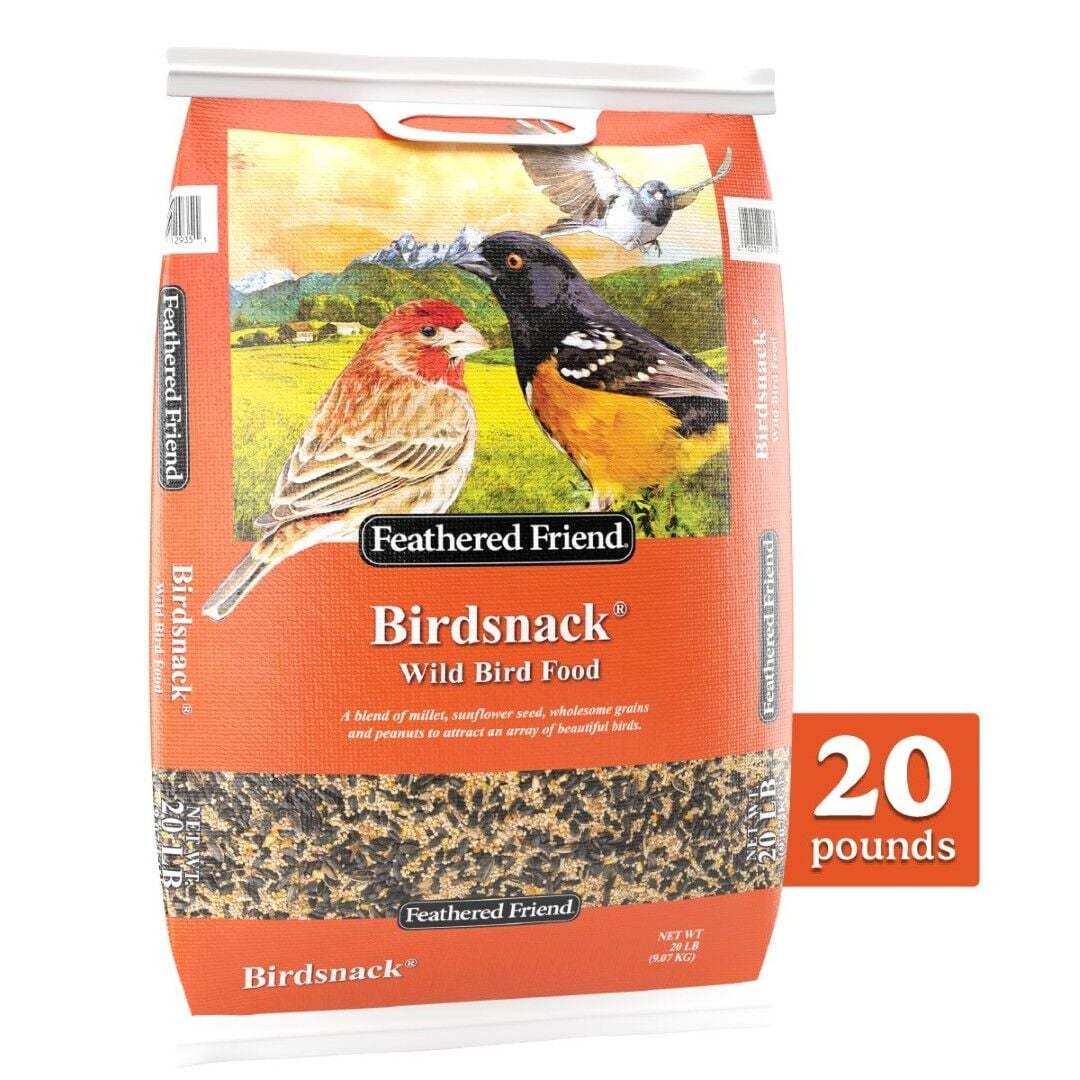 Feathered Friend Birdsnack Wild Bird Food, 20 lbs.