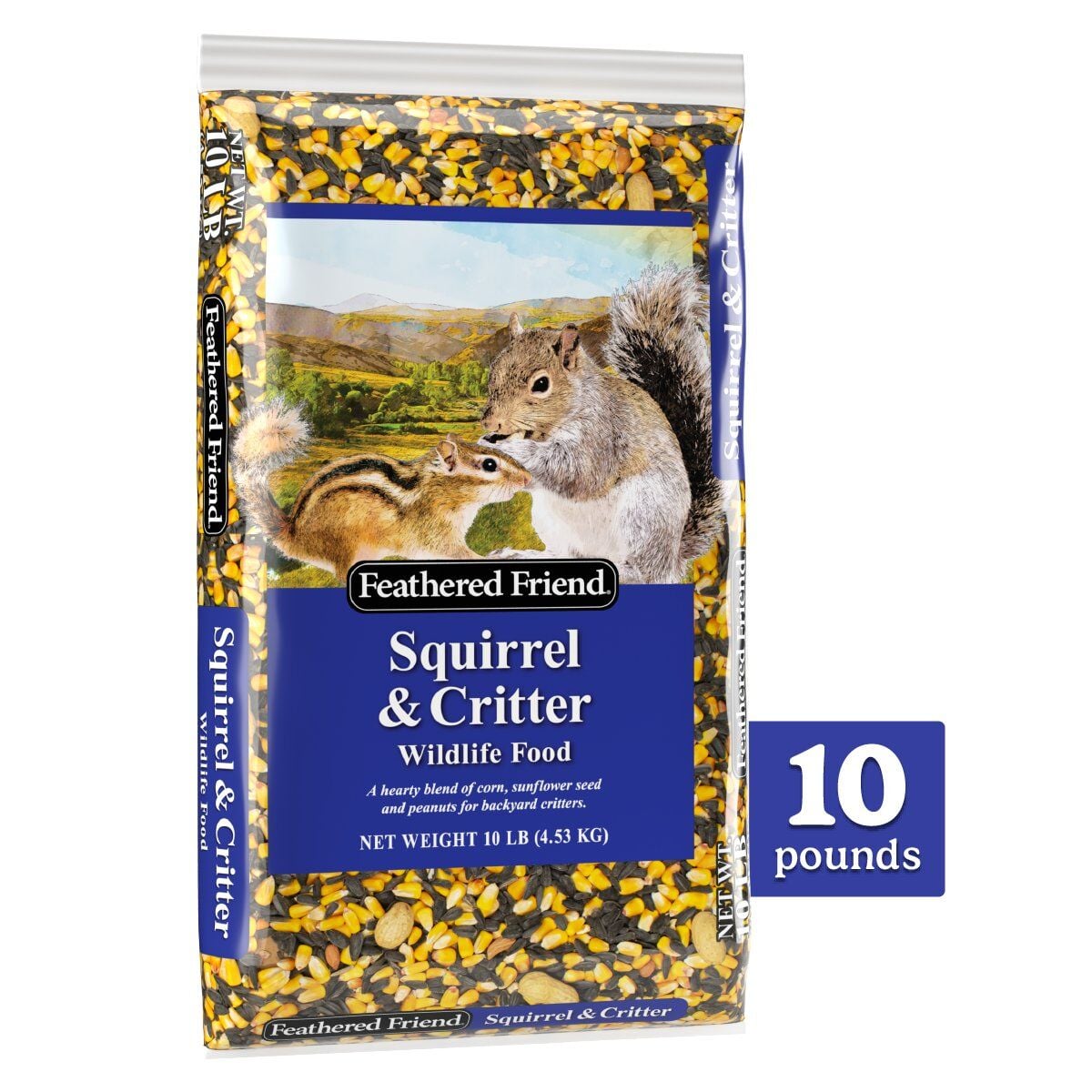 Feathered Friend Squirrel & Critter Wildlife Food, 10 lbs.