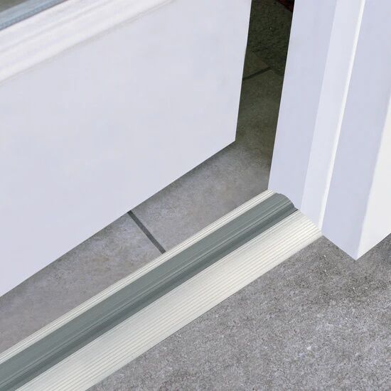 M-D Building Products Silver Aluminum And Vinyl Economy Low-Profile Threshold, 3 X 3/4 X 36-In