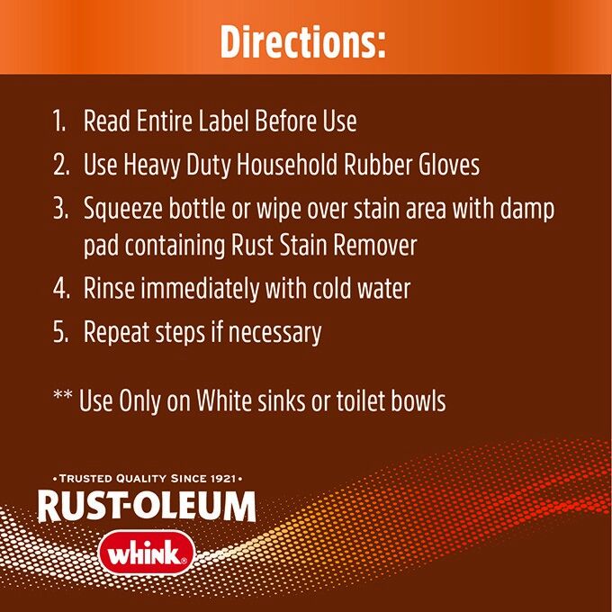 Whink Rust Stain Remover, 16-Oz