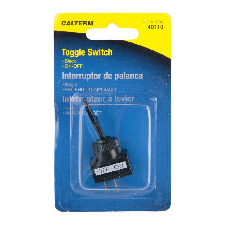 Calterm On/Off Duck Bill Toggle Switch, 20-A