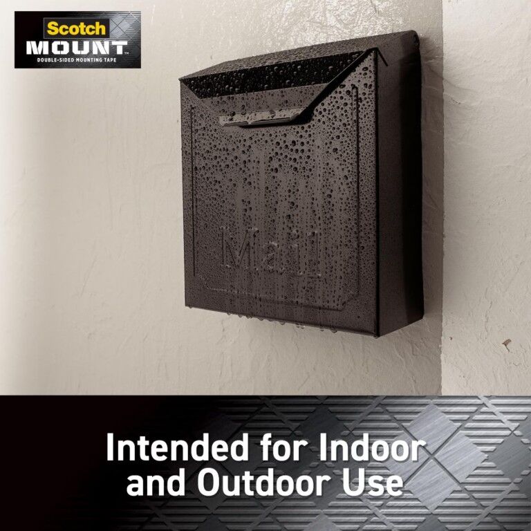 3M Scotch-Mount Extreme Double-Sided Mounting Tape Mega Roll, 1-In x 400-In