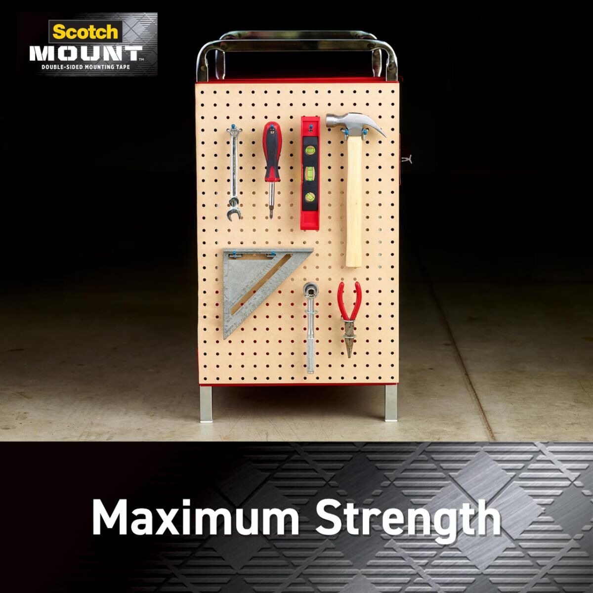 3M Scotch-Mount Extreme Double-Sided Mounting Tape Mega Roll, 1-In x 400-In