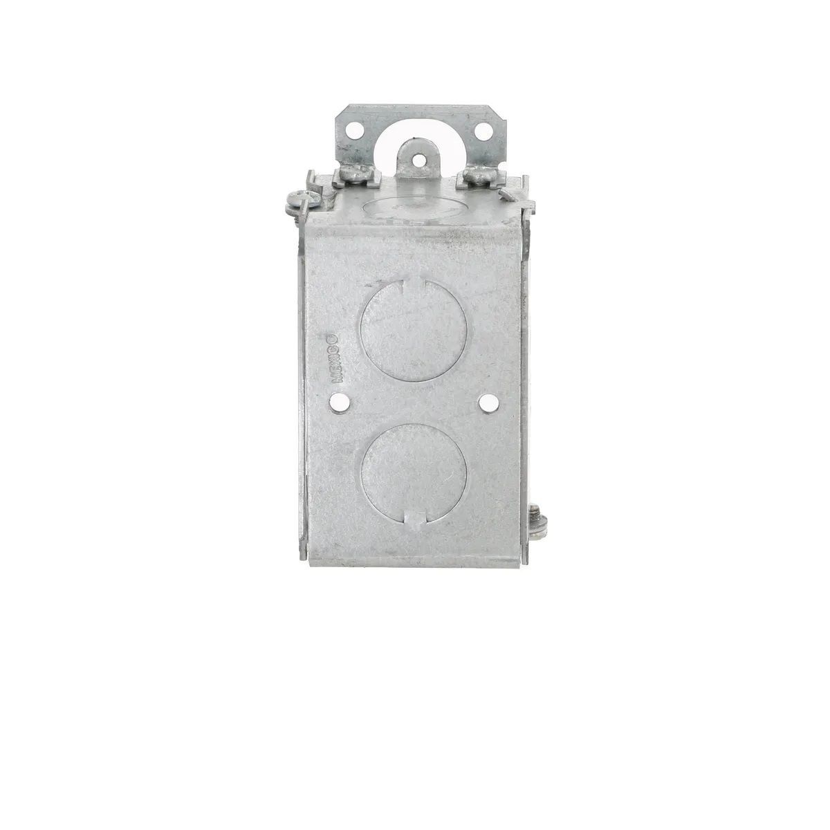 Raco Gangable Switch Box Eight 1/2-In KO's & Plaster Ears, 3-In x 2-In, 2-In