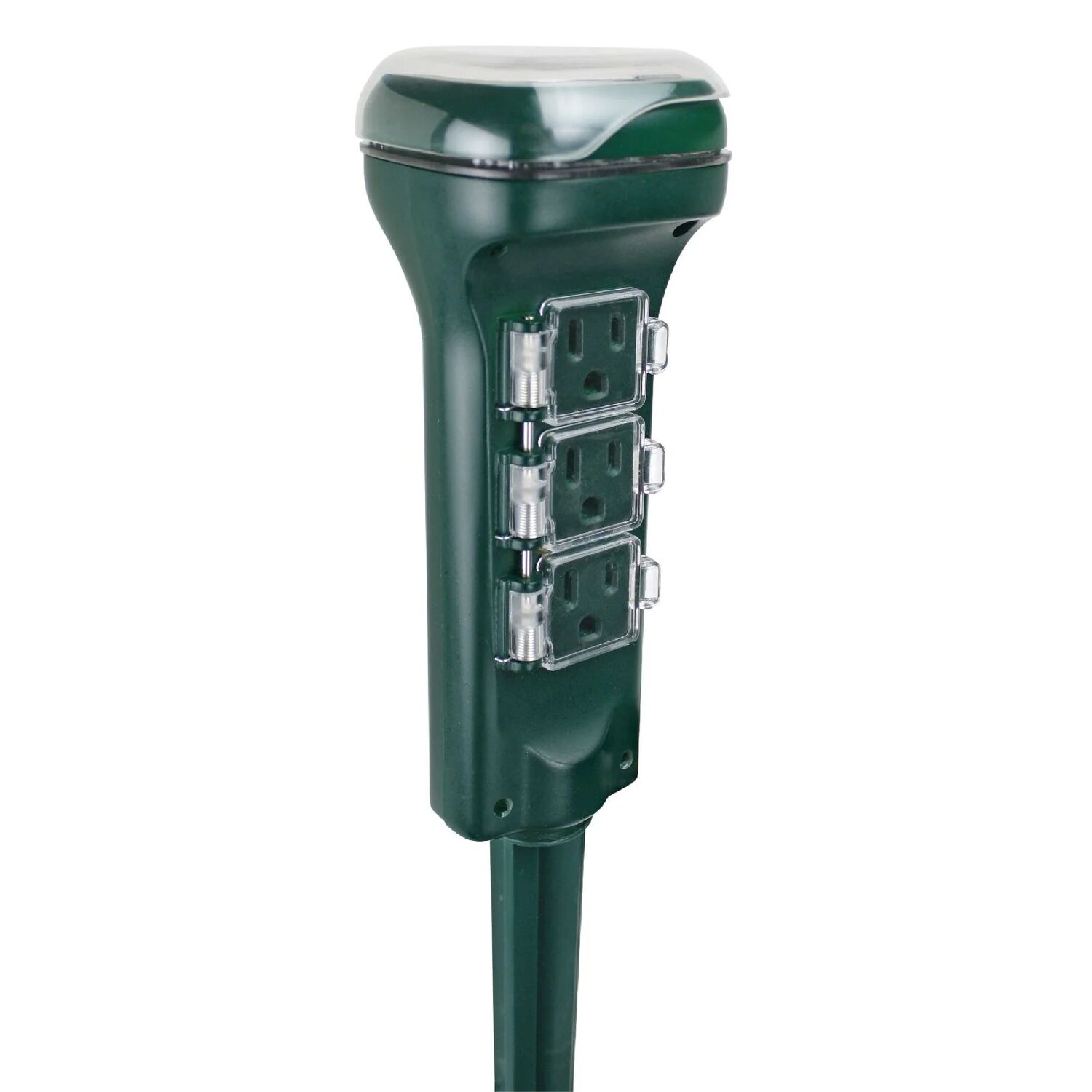 Prime 6-Outlet Touch Sensor Countdown Timer Stake With 6-Ft Cord