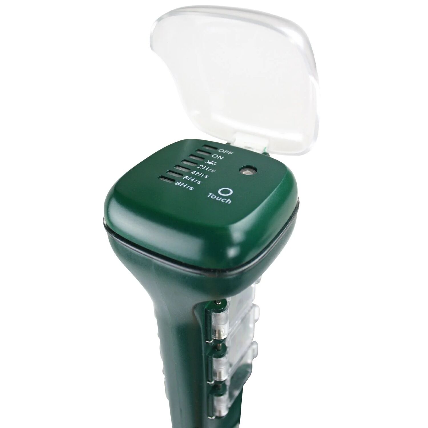 Prime 6-Outlet Touch Sensor Countdown Timer Stake With 6-Ft Cord