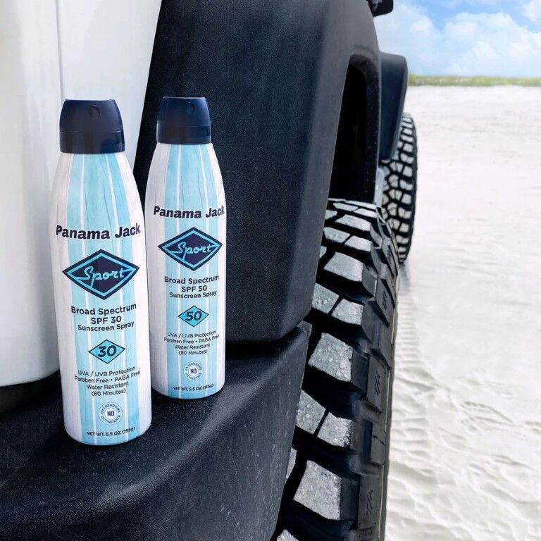 Panama Jack Continuous Spray Sport Sunscreen SPF 50, 5.5-Oz