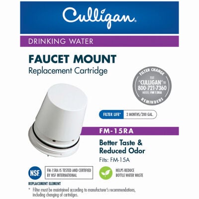 Culligan Faucet Mount Drinking Water Filter Replacement Cartridge