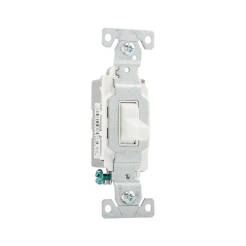 Eaton Commercial Grade Toggle Switch, #14-10 AWG, 20A