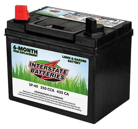 Interstate SP-40 Lawn And Garden Battery, 12-V