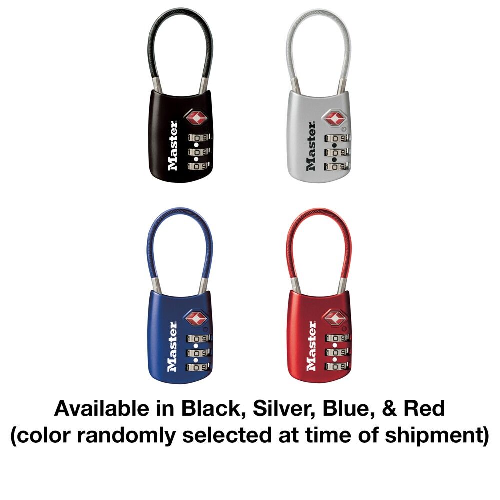 Master Lock TSA-Approved Luggage Lock