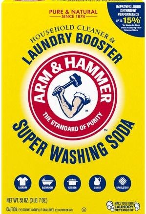 Arm & Hammer Super Washing Soda Detergent Booster, 55-Oz