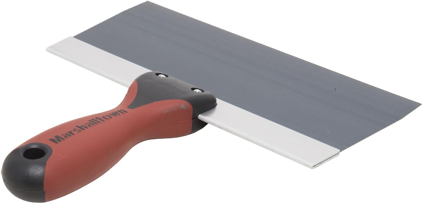 Marshalltown DuraSoft II Blue Steel Taping Knife, 8-In