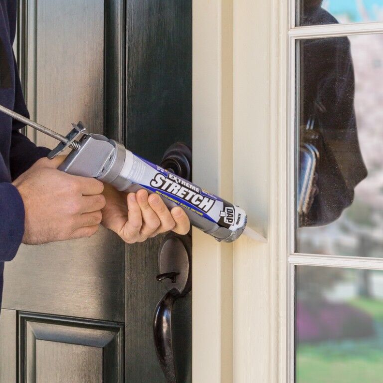 DAP Extreme Stretch White Acrylic Urethane Premium Elastomeric Sealant, 10.1-Oz