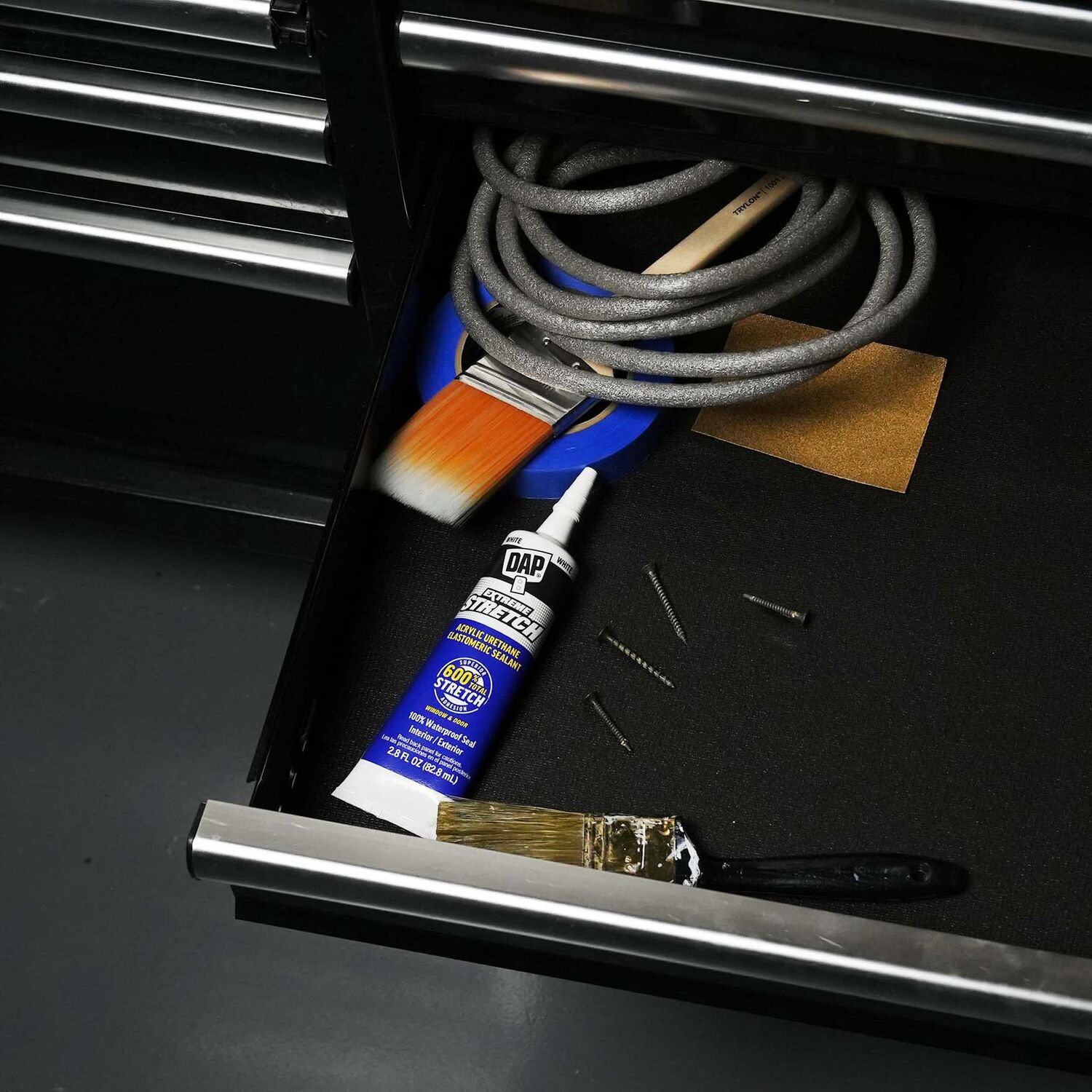 DAP Extreme Stretch White Acrylic Urethane Premium Elastomeric Sealant, 10.1-Oz