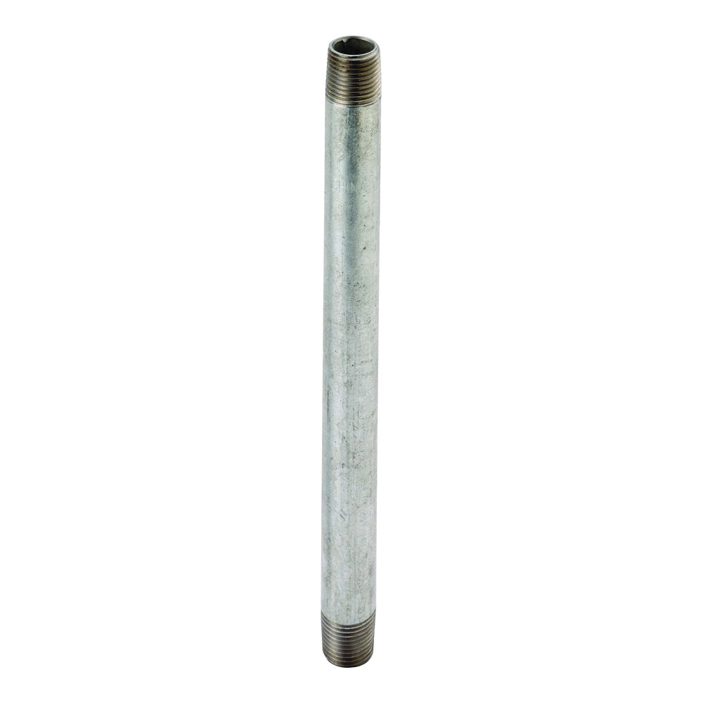 ProSource Galvanized Steel Pipe Nipple, 2-In x 2-In x 30-In