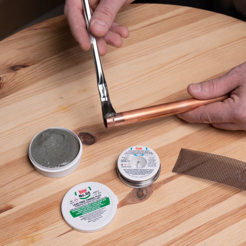 Oatey 40/60 Rosin Core Wire Solder, 4-Oz