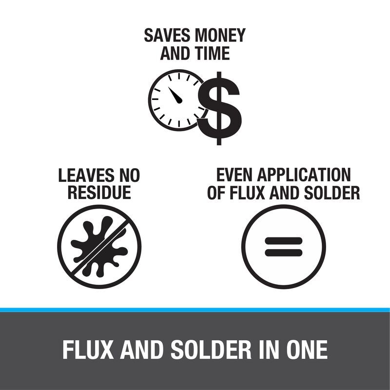 Oatey 40/60 Rosin Core Wire Solder, 4-Oz