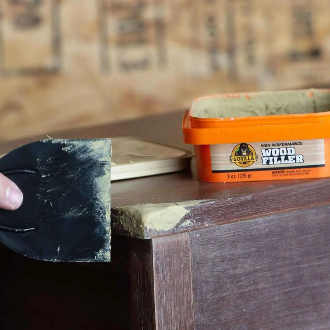 Gorilla Natural Finish Wood Filler, 16-Oz