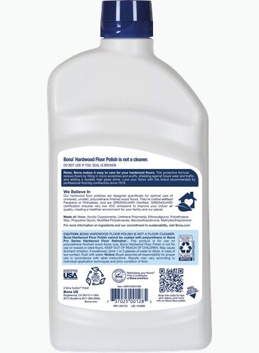 Bona Hardwood High Gloss Floor Polish, 32-Oz