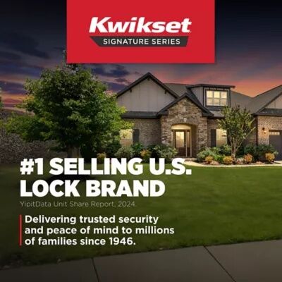 Kwikset 980 Keyed One Side Deadbolt With SmartKey