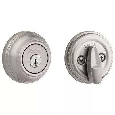 Kwikset 980 Keyed One Side Deadbolt With SmartKey