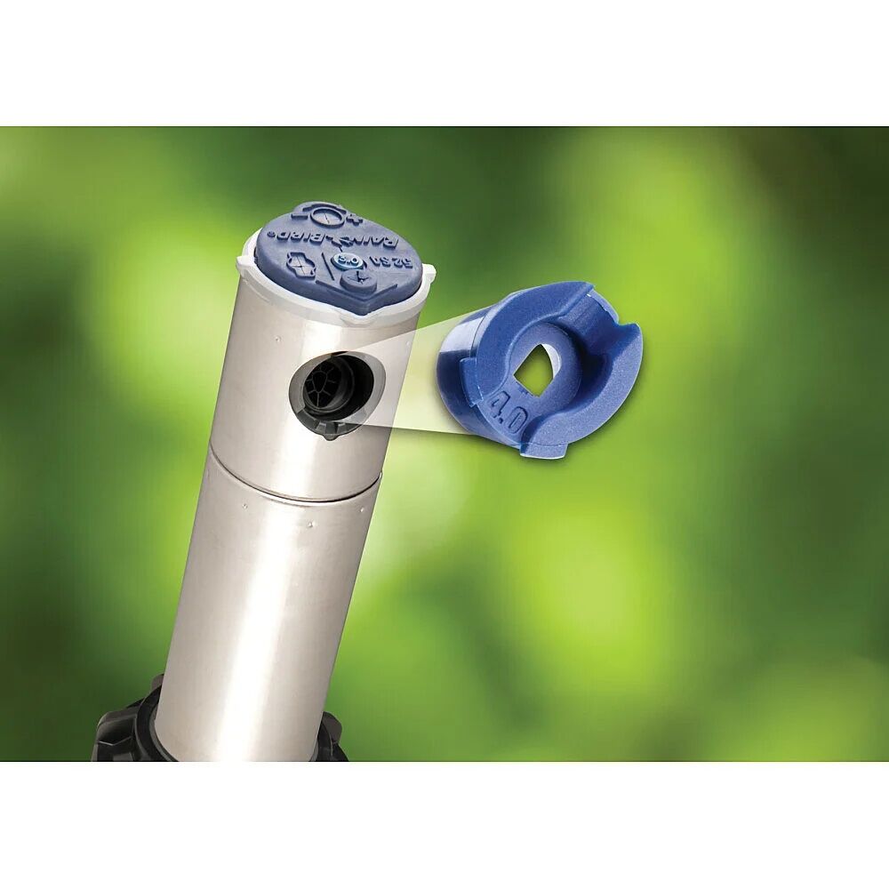 Rain Bird Stainless Steel 4-In Pop-Up 40°-360° Simple Adjust Gear Drive Rotor Sprinkler, 50-Ft