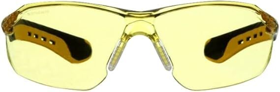 3M Flat Temple Safety Amber Eyewear