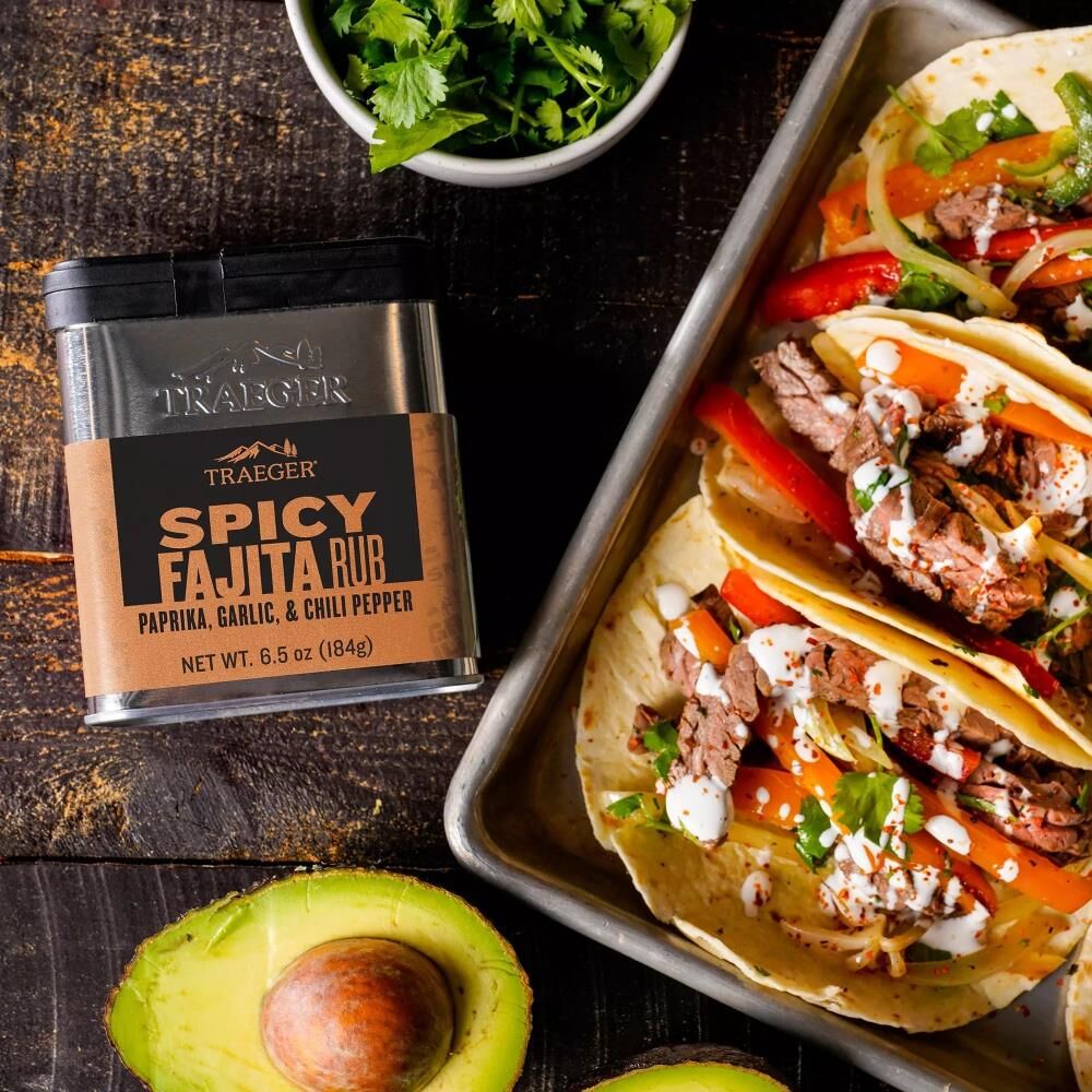 Treager Spicy Fajita Rub, 6.5-Oz
