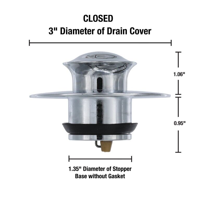Danco Chrome EZ Drain Cover