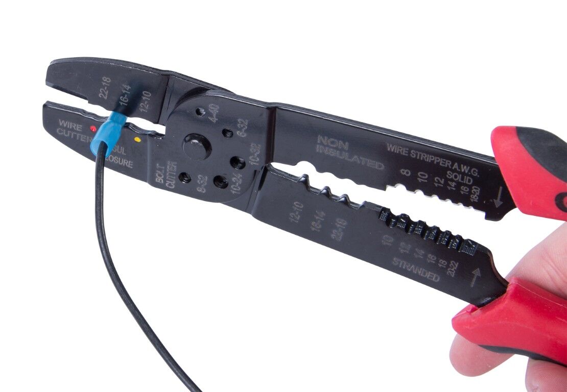 Gardner Bender Blue Transparent Heat Shrink Adhesive Lined Butt Splice, 16-14 Gauge, 3-Pk