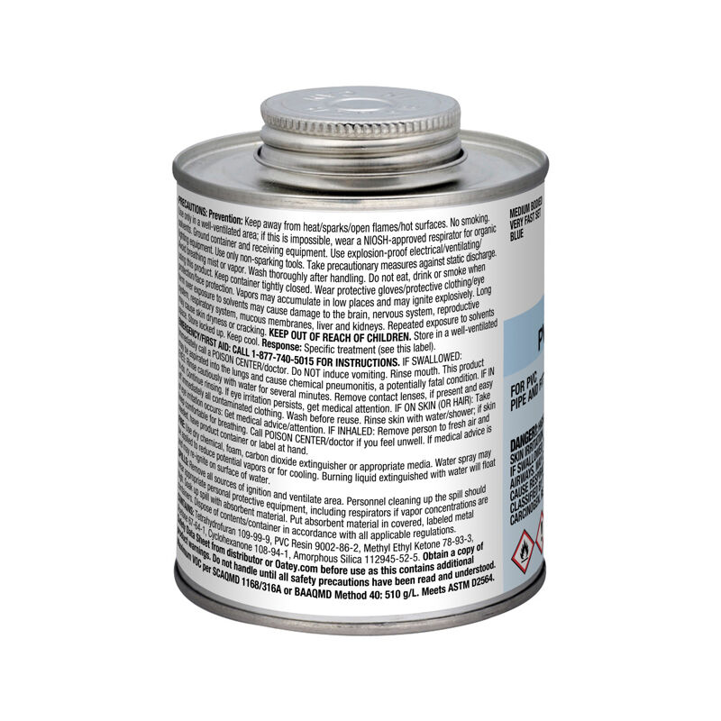 Harvey Wet Set PVC Cement, 16-Oz