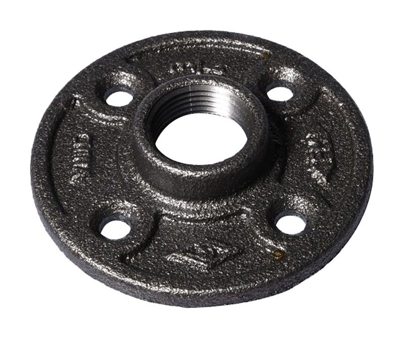 ProSource 4-Bolt Hole Floor Flange, 3/4-In FIP