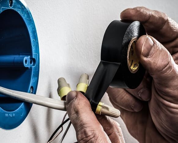 Scotch Super 33+ Black Vinyl Electrical Tape, 3/4-In x 66-Ft