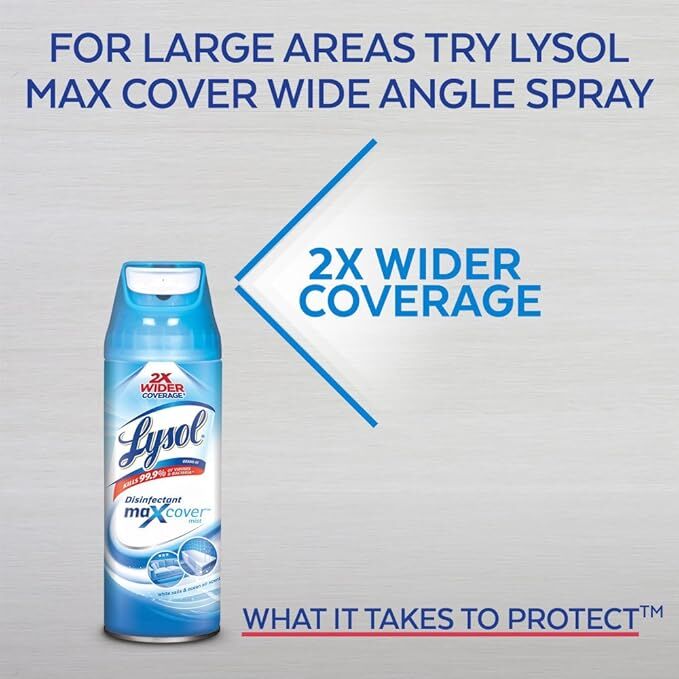 Lysol Spring Waterfall Disinfectant Spray, 19-Oz