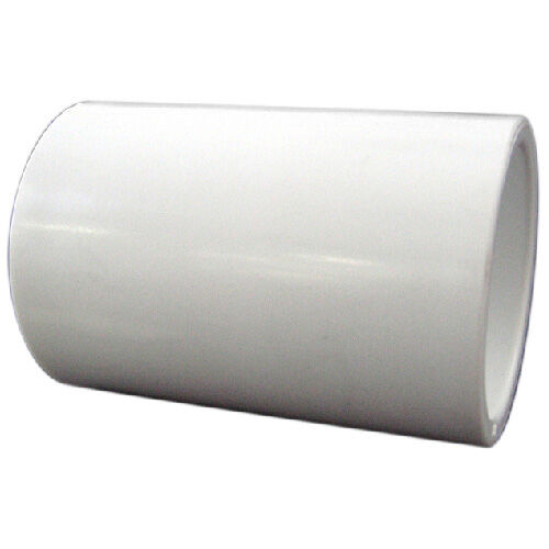 Ipex Xirtec White PVC Coupling, 3/4-In Socket X Socket