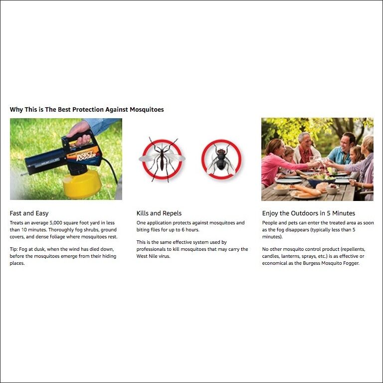 Burgess 960 Electric Insect Fogger